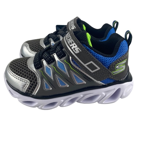 NEW Skechers S Lights Hypno Flash 3.0 Light Up Sneaker - Size 7 - Picture 3 of 9